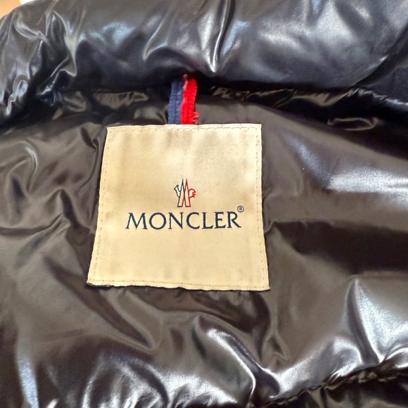 Moncler Women’s Long Down Puffer Coat – Black, Size Small - Picture 5 of 6